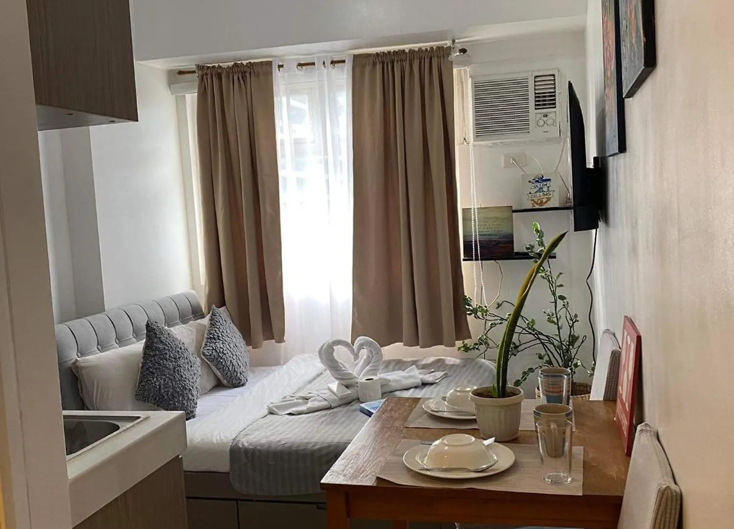 Aparthotel Buenbyahe Cozy Affordable Place At Urban Deca Tower Along Edsa Shaw Mrt Walking Distance In Megamall Mandaluyong Filipíny